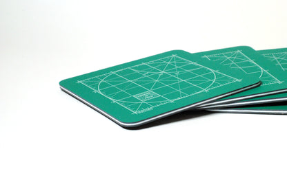 Cut-on Coasters