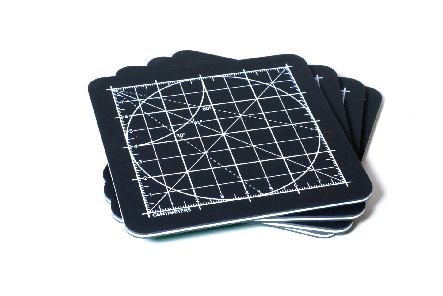 Cut-on Coasters